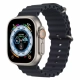 Смарт часы Apple Watch Ultra 49 мм ремешок Ocean цвета «тёмная ночь»