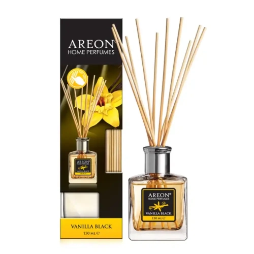 Diffuzer Areon Home Perfume Sticks Vanilla Black, 150 ml