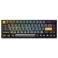 Механическая клавиатура Akko 3068B Plus Черный\Золотой CS Jelly Фиолетовый RGB