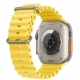 Смарт часы Apple Watch Ultra 49 мм ремешок Ocean желтого цвета 1