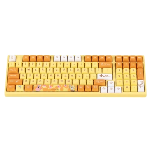 Механическая клавиатура Akko 3098S RGB Sponge Bob CS Starfish RGB Желтый 3
