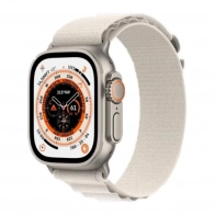 Смарт часы Apple Watch Ultra 49 мм ремешок Alpine цвета «сияющая звезда»