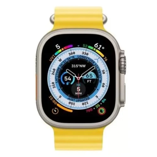 Apple Watch Ultra 49 mm Ocean tasmali sariq 0