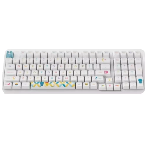 Механическая клавиатура Akko 3098B Doraemon Rainbow CS Jelly Розовый RGB 1