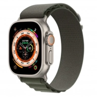 Смарт часы Apple Watch Ultra 49 мм ремешок Alpine зеленого цвета