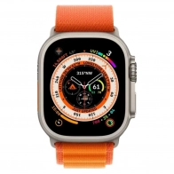 Смарт часы Apple Watch Ultra 49 мм ремешок Alpine оранжевого цвета 0