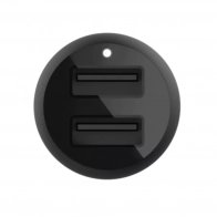 Автомобильное ЗУ Belkin Car Charger 24W Dual USB-A, USB-A - Lightning, 1m, black 0