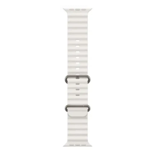 Смарт часы Apple Watch Ultra 49 мм ремешок Ocean белого цвета 1