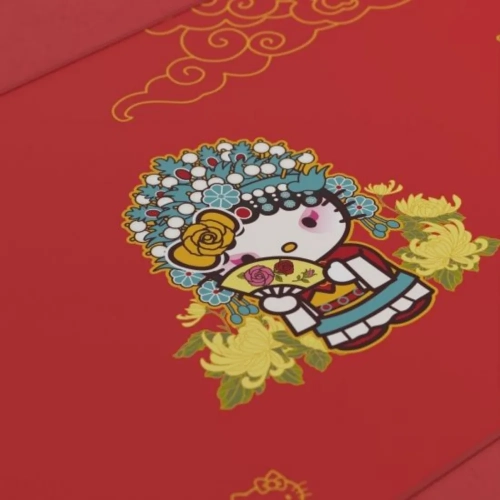 Игровой коврик Akko Hello Kitty Peking Opera Deskmat B (6925758615419) 4