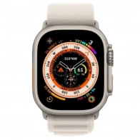 Смарт часы Apple Watch Ultra 49 мм ремешок Alpine цвета «сияющая звезда» 0