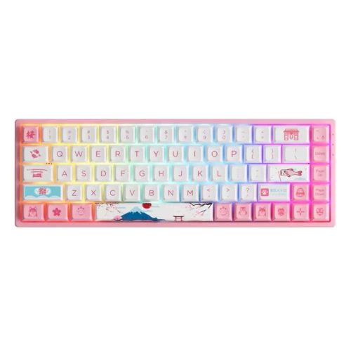 Механическая клавиатура Akko 3061S World Tour Tokyo R2 RGB Hotswappable CS Jelly Розовый RGB