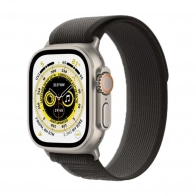 Смарт часы Apple Watch Ultra 49 мм ремешок Trail черного/серого цвета