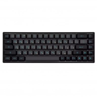 Механическая клавиатура Akko 3068B Plus Черный\Голубой CS Jelly Розовый RGB