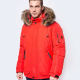 Куртка Snowimage красная и мех 0