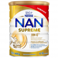 Смесь NAN SUPREME детская молочная смесь 0-12 мес 400 гр