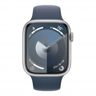 Смарт часы Apple Watch 9 45 мм, серебро 0
