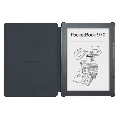 Chexol  PocketBook Origami 970 Shell series, Qora 0