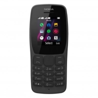 Telefon Nokia 110 TA-1192 DS EAC UA Qora + Bluetooth quloqchin Borofone 0