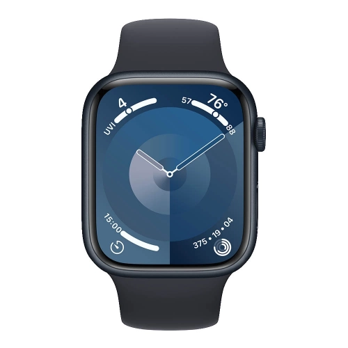 Aqlli soat Apple Watch 9 45 mm, qora 0