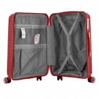 Набор чемоданов 2E, SIGMA,(L+M+S) 3 в 1, 4 колеса, красный 1