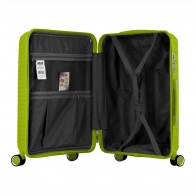 Набор чемоданов 2E, SIGMA,(L+M+S) 3 в 1, 4 колеса, зелёный 1