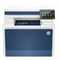 МФУ HP Color LaserJet Pro 4303fdn (5HH66A) бело-синий