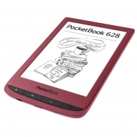 Elektron kitob PocketBook 628, Qizil 0