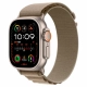 Aqlli soat Apple Watch Ultra 2 Titanium Case with Olive Alpine Loop, 49 mm, yashil