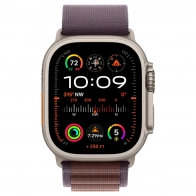 Aqlli soat Apple Watch Ultra 2 Titanium Case with Indigo Alpine Loop, 49 mm, binafsha rang 1