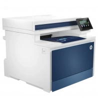 МФУ HP Color LaserJet Pro 4303fdn (5HH66A) бело-синий 0