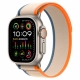 Смарт часы Apple Watch Ultra 2 Titanium Case with Orange/Beige Trail Loop, 49 мм, кремовый