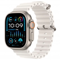 Смарт часы Apple Watch Ultra 2 Titanium Case with White Ocean Band, 49 мм, белый