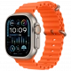 Смарт часы Apple Watch Ultra 2 Titanium Case with Orange Ocean Band, 49 мм, оранжевый