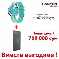 Смарт-часы Canyon Semifreddo SW-61 Зелёный